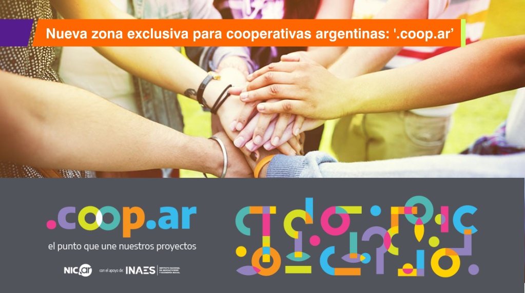 imagen Nueva zona exclusiva para cooperativas argentinas .coop.ar