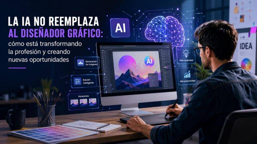 la ia transforma el diseño gráfico